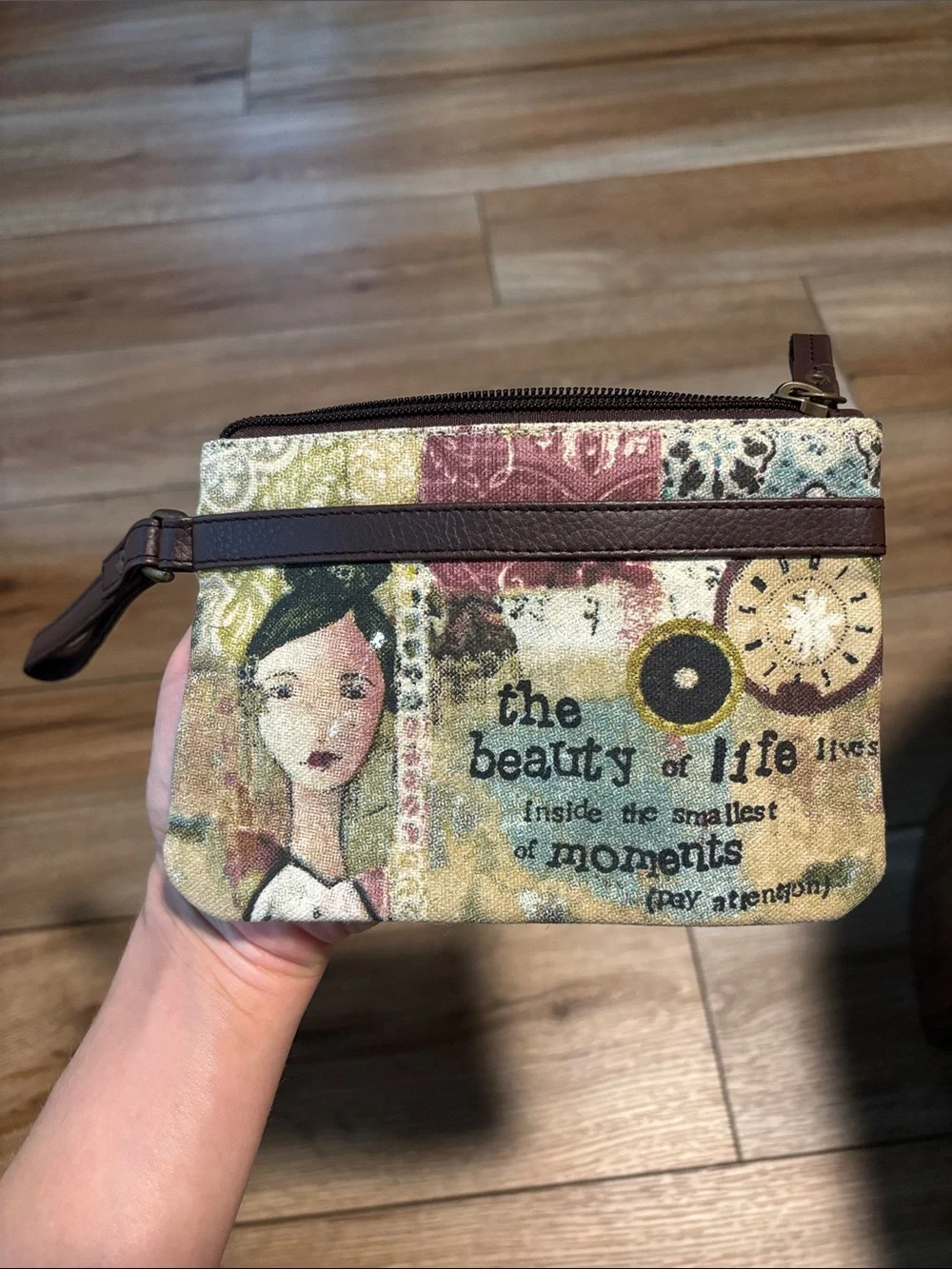 Kelly Rae Robert’s Artistry Coin Purse